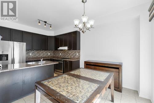 93 Education Road, Brampton, ON - Indoor Photo Showing Kitchen With Double Sink With Upgraded Kitchen