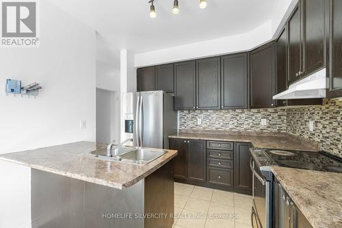 93 Education Road, Brampton, ON - Indoor Photo Showing Kitchen With Stainless Steel Kitchen With Double Sink With Upgraded Kitchen