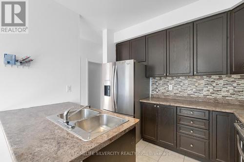 93 Education Road, Brampton, ON - Indoor Photo Showing Kitchen With Double Sink