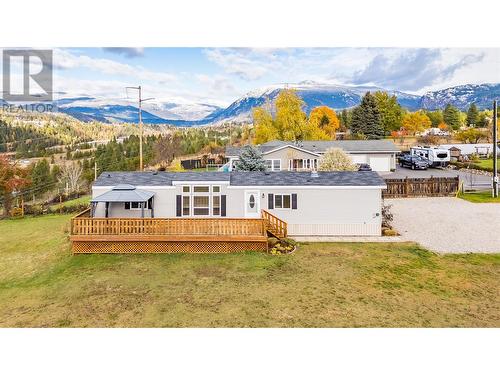 827 Columbia Road, Castlegar, BC - Outdoor With Deck Patio Veranda With View