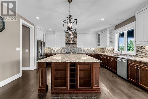 3805 St. Francis Crescent, Lasalle, ON - Indoor Photo Showing Kitchen With Upgraded Kitchen