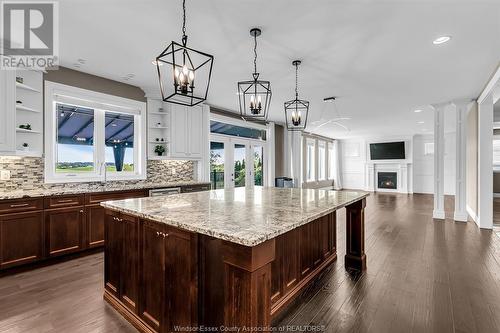 3805 St. Francis Crescent, Lasalle, ON - Indoor Photo Showing Kitchen With Upgraded Kitchen