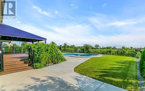 3805 St. Francis Crescent, Lasalle, ON - Outdoor With In Ground Pool