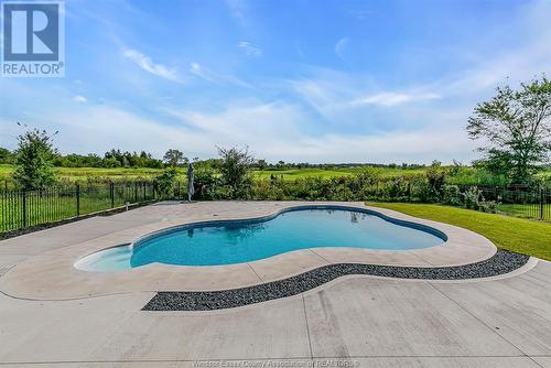 3805 St. Francis Crescent, Lasalle, ON - Outdoor With In Ground Pool With Backyard