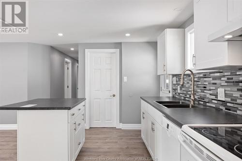 209 Dana Drive, Essex, ON - Indoor Photo Showing Kitchen With Double Sink