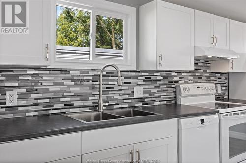 209 Dana Drive, Essex, ON - Indoor Photo Showing Kitchen With Double Sink