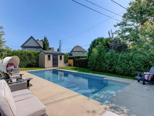 Piscine - 3336 Rue De La Viorne, Saint-Bruno-De-Montarville, QC - Outdoor With In Ground Pool With Backyard