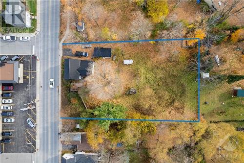 Overhead of lot with approximate lot lines - 212 Franktown Road, Carleton Place, ON 