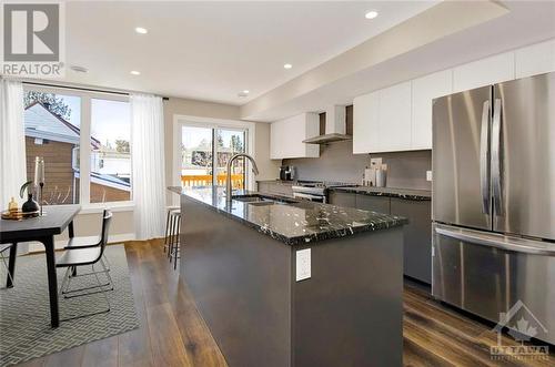 550 Kirkwood Avenue Unit#A, Ottawa, ON - Indoor Photo Showing Kitchen With Stainless Steel Kitchen With Upgraded Kitchen