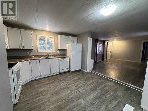 4107 E 53 Avenue, Fort Nelson, BC - Indoor Photo Showing Kitchen With Double Sink