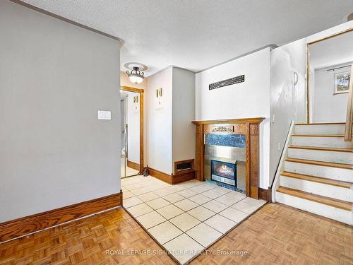 17 Shelley Lane, Barrie, ON - Indoor Photo Showing Other Room With Fireplace