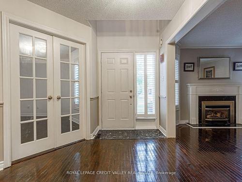 1460 Bancroft Dr, Mississauga, ON - Indoor Photo Showing Other Room With Fireplace