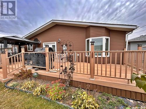 532 Gertie Street, Moosomin, SK - Outdoor With Deck Patio Veranda With Exterior