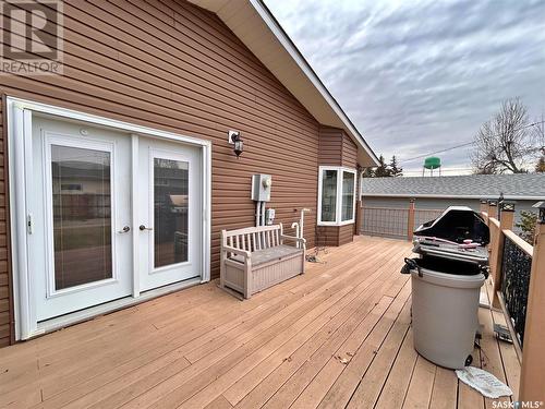 532 Gertie Street, Moosomin, SK - Outdoor With Deck Patio Veranda With Exterior