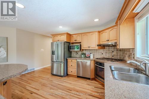 7 Whitetail Court, Guelph (Village), ON - Indoor Photo Showing Kitchen With Double Sink