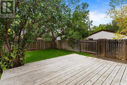 714 Callander Crescent N, Regina, SK - Outdoor With Deck Patio Veranda With Backyard