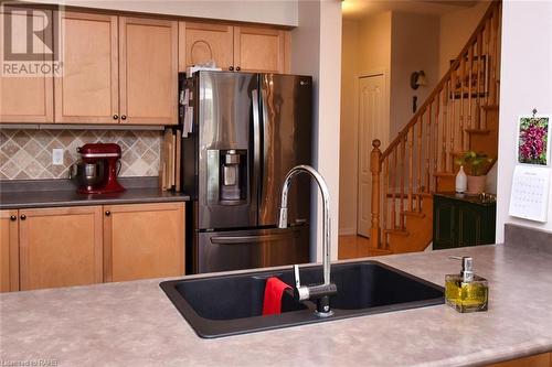 81 Valridge Drive Unit# 36, Ancaster, ON - Indoor Photo Showing Kitchen With Double Sink