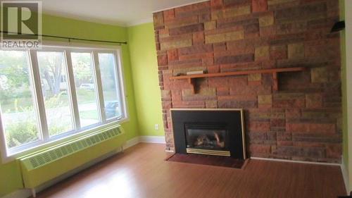 53 Elswick Road, Corner Brook, NL - Indoor Photo Showing Living Room With Fireplace