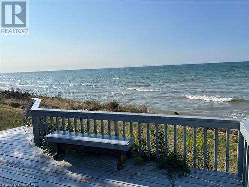 13171 Lakeshore Road, Wainfleet, ON - Outdoor With Body Of Water With Deck Patio Veranda With View