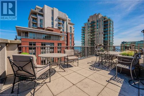 399 Elizabeth Street Unit# 611, Burlington, ON - Outdoor With Deck Patio Veranda