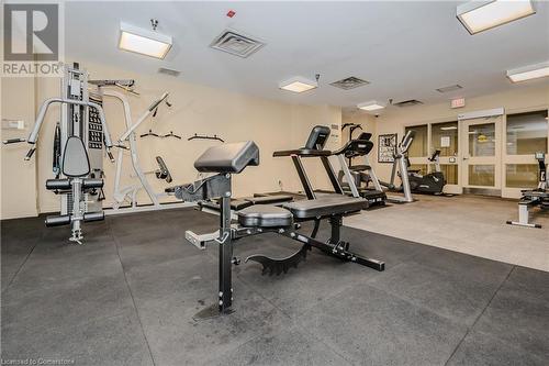 399 Elizabeth Street Unit# 611, Burlington, ON - Indoor Photo Showing Gym Room