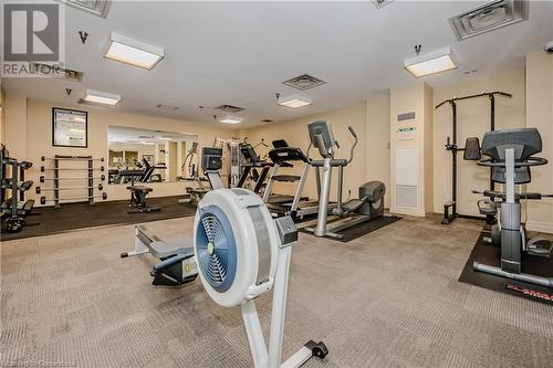 399 Elizabeth Street Unit# 611, Burlington, ON - Indoor Photo Showing Gym Room