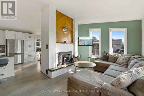 1200 Fish And Game Club Road, Quinte West, ON - Indoor Photo Showing Living Room With Fireplace