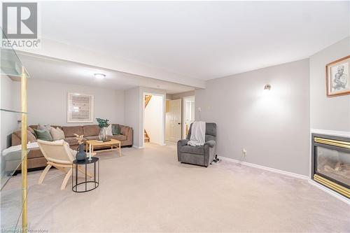 63 Hillgarden Drive, Stoney Creek, ON - Indoor Photo Showing Other Room With Fireplace