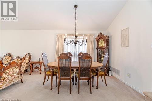 63 Hillgarden Drive, Stoney Creek, ON - Indoor Photo Showing Dining Room