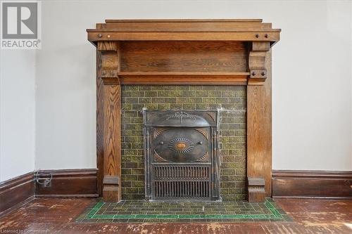 76 Spadina Avenue, Hamilton, ON - Indoor With Fireplace