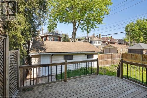 76 Spadina Avenue, Hamilton, ON - Outdoor With Deck Patio Veranda With Exterior