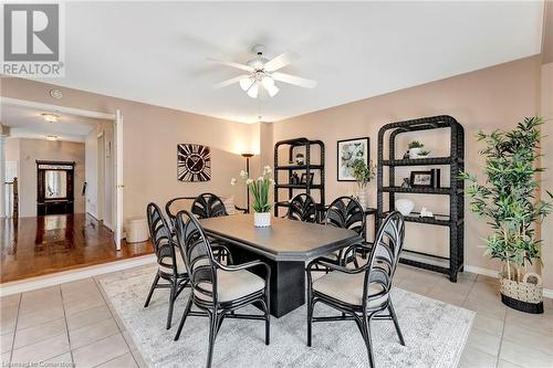 144 Cove Crescent, Stoney Creek, ON - Indoor Photo Showing Dining Room