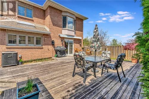 144 Cove Crescent, Stoney Creek, ON - Outdoor With Deck Patio Veranda With Exterior