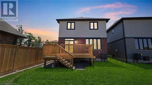 121 Whitefish Crescent, Stoney Creek, ON - Outdoor With Deck Patio Veranda With Exterior