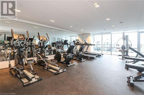 16 Concord Place Unit# 601, Grimsby, ON - Indoor Photo Showing Gym Room