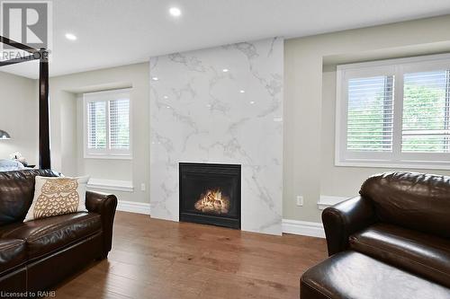 183 Diiorio Circle, Ancaster, ON - Indoor Photo Showing Living Room With Fireplace