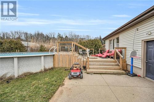 86 Millen Road, Hamilton, ON - Outdoor With Above Ground Pool