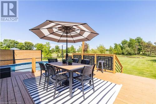 11635 Burnaby Road, Wainfleet, ON - Outdoor With Deck Patio Veranda With Exterior