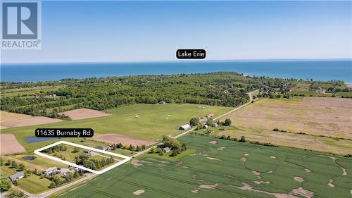 11635 Burnaby Road, Wainfleet, ON - Outdoor With Body Of Water With View