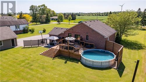 11635 Burnaby Road, Wainfleet, ON - Outdoor With Above Ground Pool