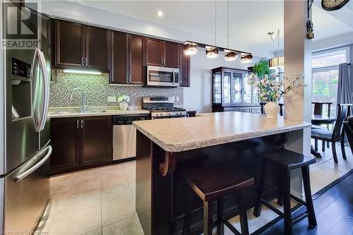 110 Marina Point Crescent, Hamilton, ON - Indoor Photo Showing Kitchen With Stainless Steel Kitchen With Upgraded Kitchen