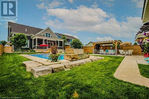 171 New Lakeshore Road, Port Dover, ON - Outdoor With In Ground Pool With Deck Patio Veranda