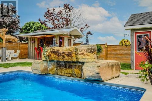 171 New Lakeshore Road, Port Dover, ON - Outdoor With In Ground Pool With Deck Patio Veranda