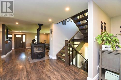 1620 Regional Rd 9 Road, Caledonia, ON - Indoor With Fireplace