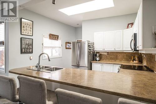 24 Liberty Street, Hamilton, ON - Indoor Photo Showing Kitchen With Double Sink