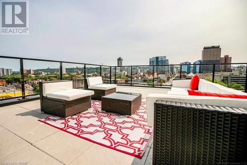 181 James Street N Unit# 609, Hamilton, ON - Outdoor With Deck Patio Veranda With View