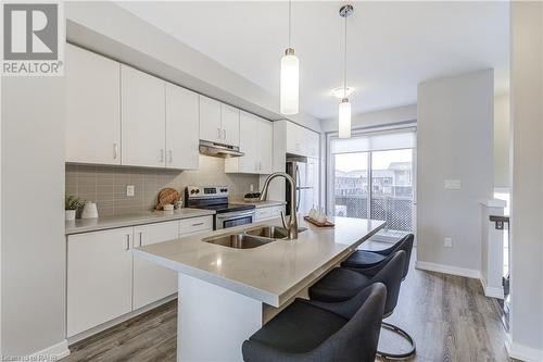 1890 Rymal Road E Unit# 3, Hamilton, ON - Indoor Photo Showing Kitchen With Double Sink With Upgraded Kitchen