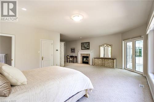 53 Ranch Road, Brantford, ON - Indoor Photo Showing Bedroom With Fireplace