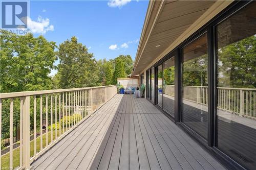 33 Leslie Drive, Stoney Creek, ON - Outdoor With Deck Patio Veranda With Exterior