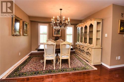 64 Gravenhurst Trail, Hamilton, ON - Indoor Photo Showing Dining Room